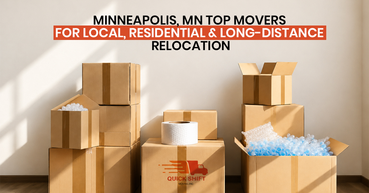 Minneapolis MN Top Movers for Local Residential & Long Distance Relocation