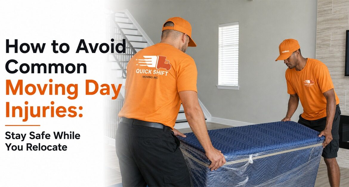 How to Avoid Common Moving Day Injuries: Stay Safe While You Relocate