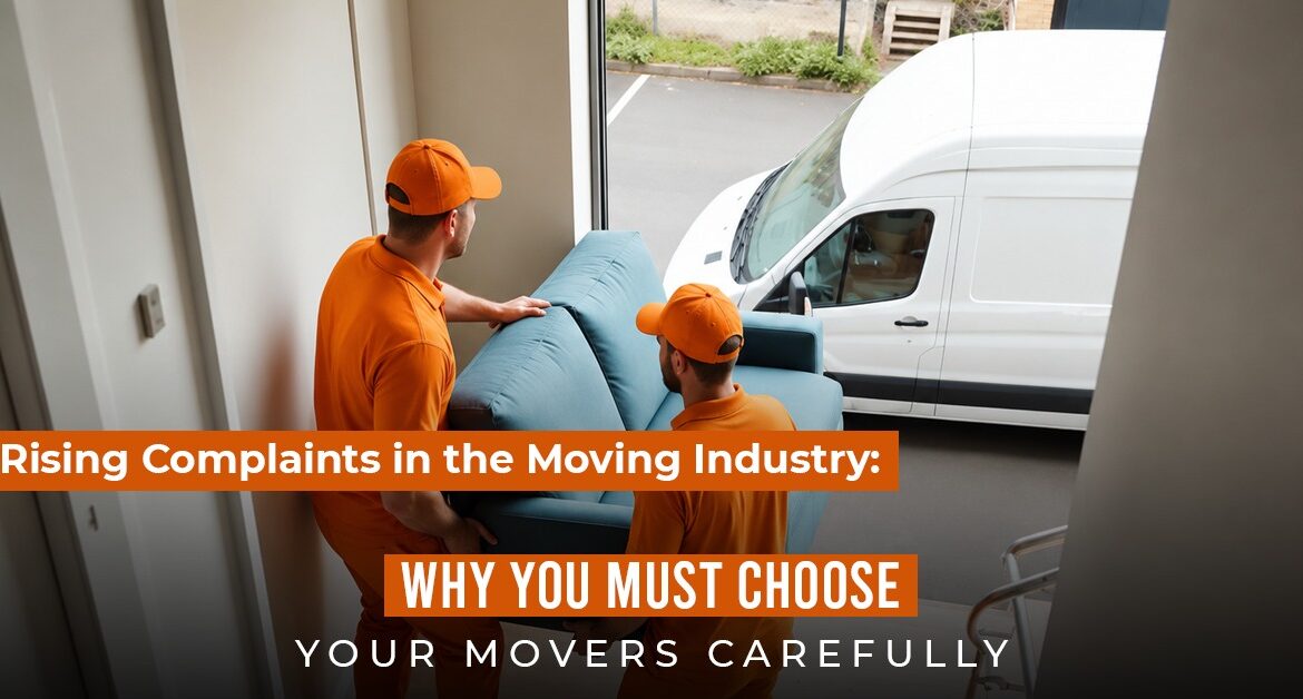 Rising Complaints in the Moving Industry: Why You Must Choose Your Movers Carefully