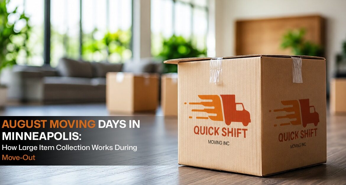 August Moving Days in Minneapolis: How Large Item Collection Works During Move-Out