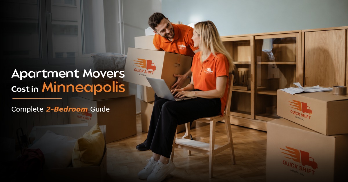 Apartment Movers Cost in Minneapolis Complete 2 Bedroom Guide